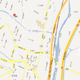 台湾工場の地図